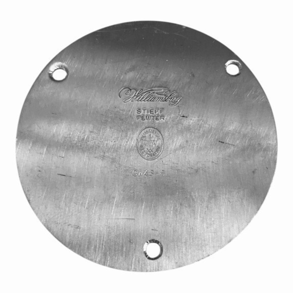 Stieff Pewter Sundial Williamsburg Restoration CW43-6 Colonial Silver Original - Picture 3 of 5